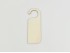 Open natural wood door hanger Ref.PP1