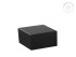 Black Square Wooden Base 10x10x4 cm. Ref.MD1A101