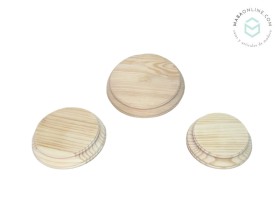 Round Pine Bases with profile 3 sizes Ref.2540
