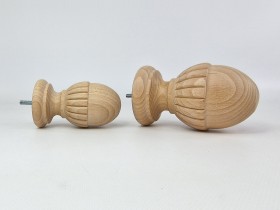 Ribbed Acorn finish 2 measures Ref.ST20RF