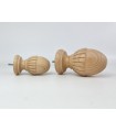 Ribbed Acorn finish 2 measures Ref.ST20RF