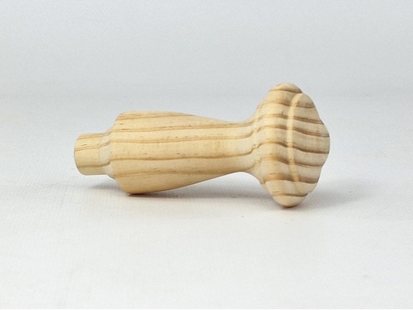 Perchín de pino 9xØ4 cm. c/espiga Ref.113