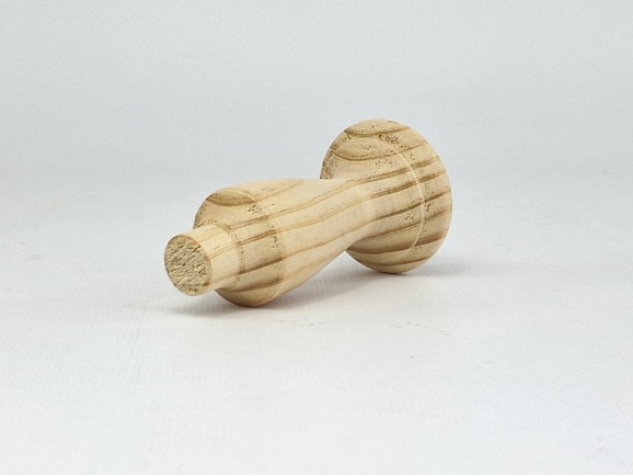 Perchín de pino 9xØ4 cm. c/espiga Ref.113