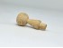 Pine ball perch 6xØ2 cm. with spike Ref.114