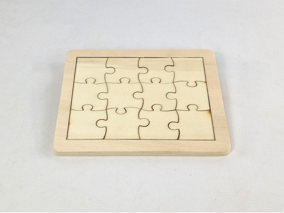 Puzzle pieces plate 12 Ref.P115PZ
