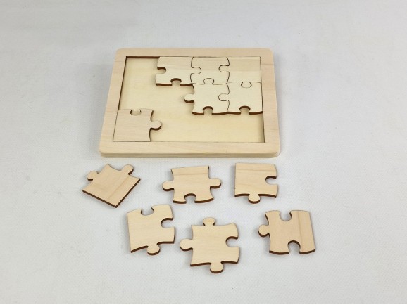 Puzzle pieces plate 12 Ref.P115PZ