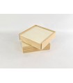 21x21 Album Box in Pine with Wood lid Ref.P1454C84