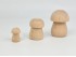 Wooden mushrooms 3 sizes Ref.CC105