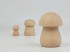 Wooden mushrooms 3 sizes Ref.CC105