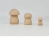 Wooden mushrooms 3 sizes Ref.CC105