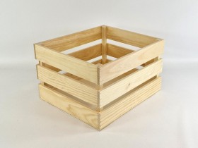 Caja Cesta Natural 42x37x26 cm. Ref.T0628