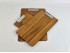 Wooden Menu Letter with flat clamp 3 measures Ref.PPE