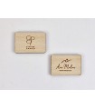 Personalized wooden magnet Ref.H32