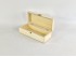 Caja de madera 19x8x6 cm. c/bisagra y broche Ref.PC4F1C