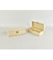 Caja de madera 19x8x6 cm. c/bisagra y broche Ref.PC4F1C