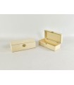 Wooden box 19x8x6 cm. w/hinge and clasp Ref.