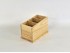 Wooden object holder with 3 holes Ref.AT02102