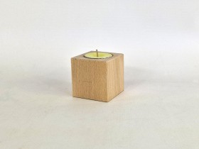 copy of Wooden candle holder 10x5x5 cm. Ref.ET2023
