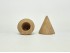 Remate madera haya forma cono 6 cm. Ref.376