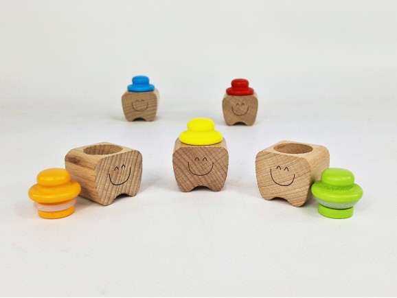 Caja de madera Ratoncito Pérez Ref.MOCH23