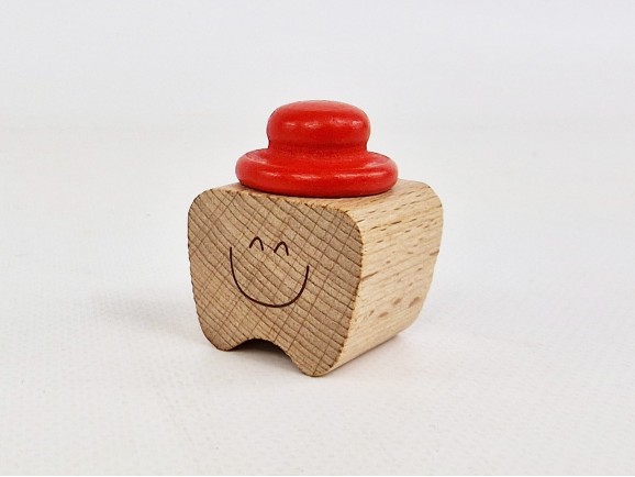 Caja de madera Ratoncito Pérez Ref.MOCH23