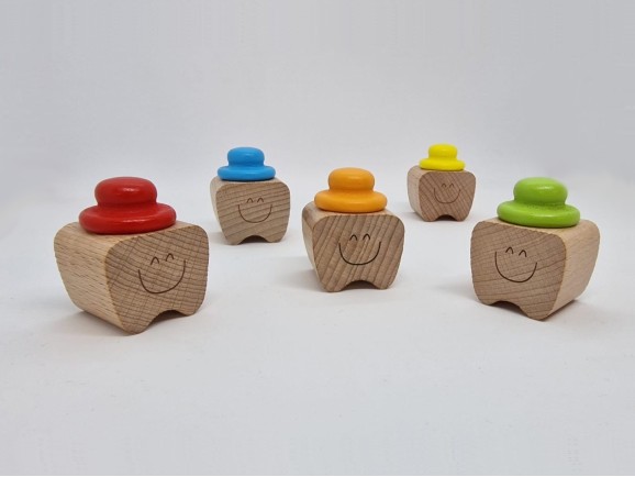 Caja de madera Ratoncito Pérez Ref.MOCH23