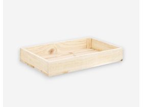 Caja Fruta Natural 50x30x7,5 cm. 1 lama Ref.D2020