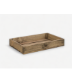 Aged Fruit Box 50x30x7.5 cm. 1 slat Ref.D2019