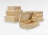 Wooden box with hinge and clasp various sizes Ref.P35C61