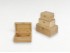 Wooden box with volleyed lid various sizes Ref.P107