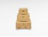 Caja baúl de madera pequeño c/pies 3 medidas Ref.P107P