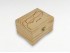 Small wooden trunk box with feet 3 sizes Ref.P107P
