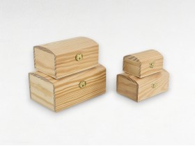 Small wooden chest various sizes Ref.P1011S