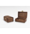 Aged wooden chest 15.5x10x7.5 cm. Ref.P1014ST