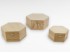 Caja de madera hexagonal 3 medidas Ref.P117