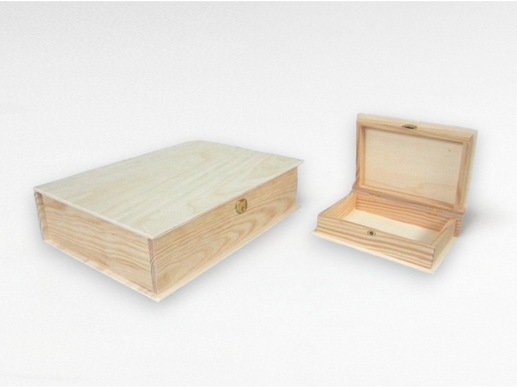 Caja libro de madera 3 medidas Ref.P1320A - Mabaonline