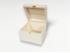 Square wooden box 18x18x12,5 cm. with hinge and clasp Ref.P1987