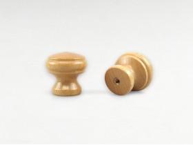 Knob handle with profile Ø3 cm. with nut Ref. 6