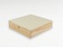 Pine wood box 32x32x8 cm. with hinge and clasp Ref.P53C03