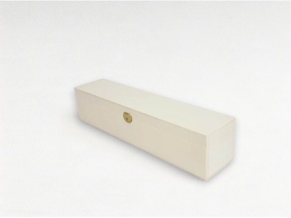 Wooden box 36x8x7 cm. with hinge and clasp Ref.P00CB02