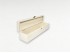 Caja de madera 36x8x7 cm. c/bisagra y broche Ref.P00CB02