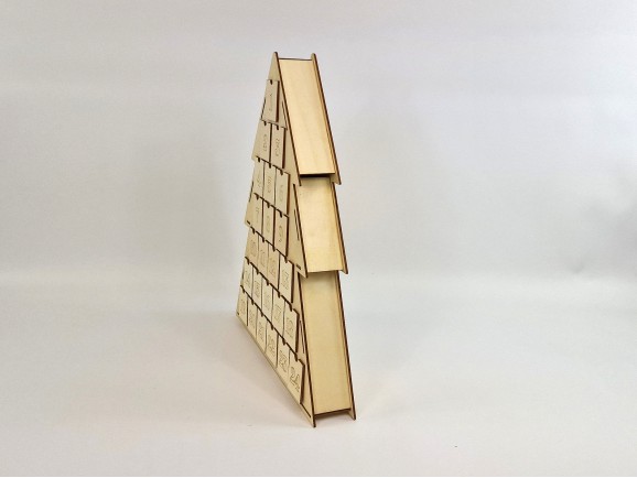 Tree Advent Calendar 47x8x55 cm. Ref.AW24971