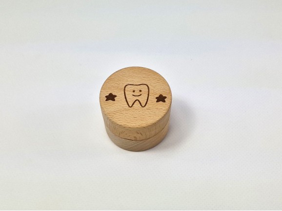 Round wooden box Ø5x4 cm. with cap cover Ref.PCRF1