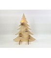 Tabletop Christmas tree 39 cm. with candle holder Ref.DRZN730