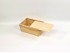 Caja de madera pino 24x15x11 cm. c/tapa corredera Ref.DRPZ310