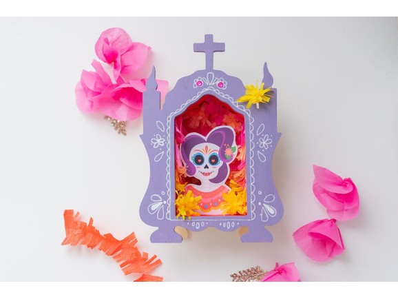 Oratory with candles Ref.P1026C3