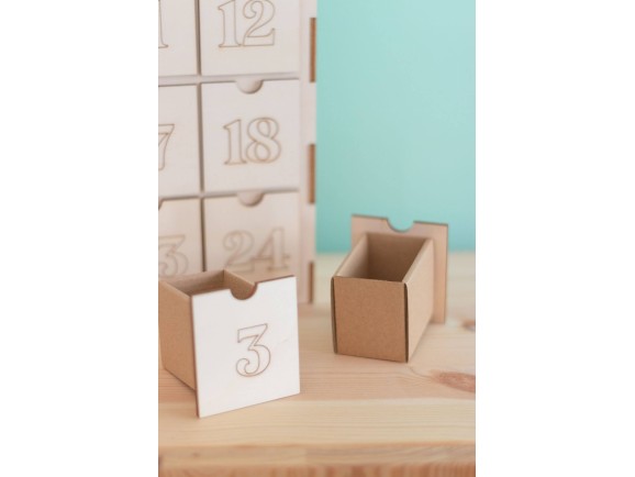 Advent Calendar House 42x9x50.5 cm. Ref.AW24981