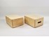 Pine wooden box 30x20x14 cm. with hinges Ref.DRSD130
