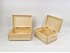 Pine wooden box 30x20x14 cm. with hinges Ref.DRSD130