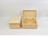 Pine wooden box 30x20x14 cm. with hinges Ref.DRSD130